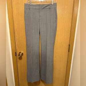 Banana Republic Gray and Cream Stretch Pants